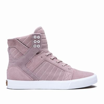 Supra SKYTOP - Miesten Matalavartiset Tennarit - Pinkki